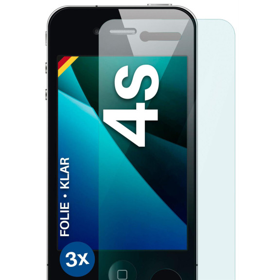 moex FlexProtect iPhone 4S Schutzfolie Klar – Weiteres Produktbild 1 moex FlexProtect iPhone 4S Schutzfolie Klar – Weiteres Produktbild 1