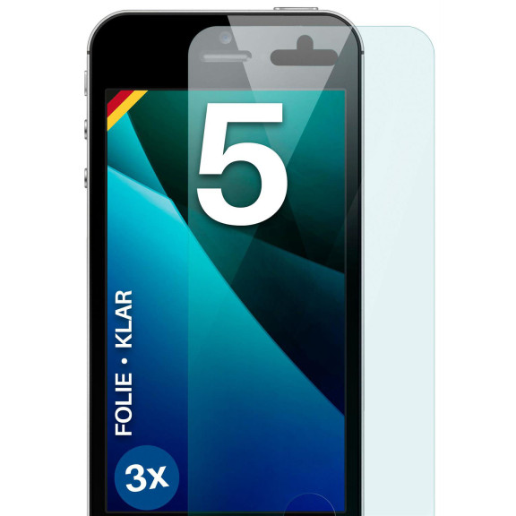moex FlexProtect iPhone 5 Schutzfolie Klar – Weiteres Produktbild 1