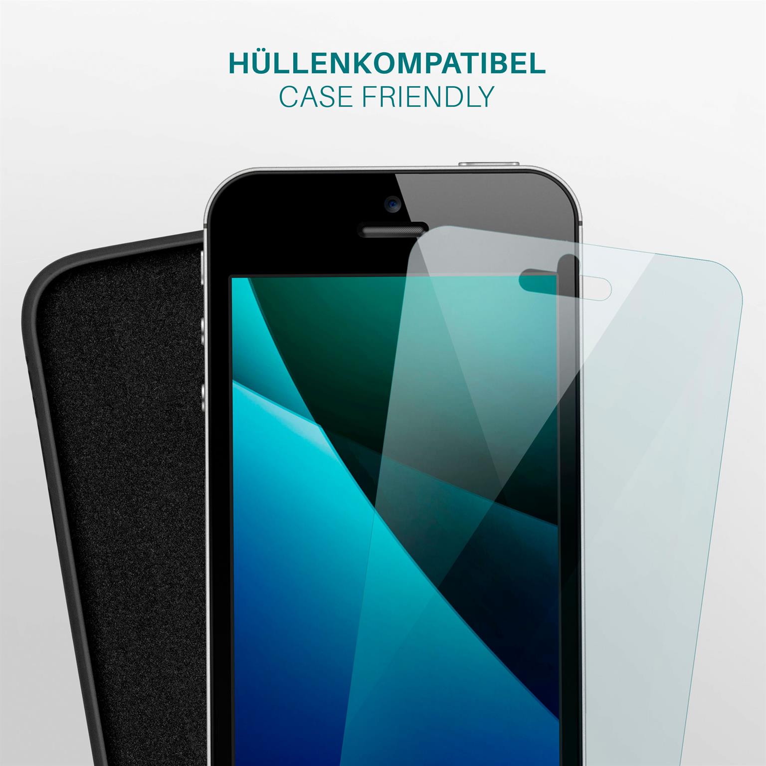 moex FlexProtect iPhone 5s Schutzfolie Klar – Weiteres Produktbild 5