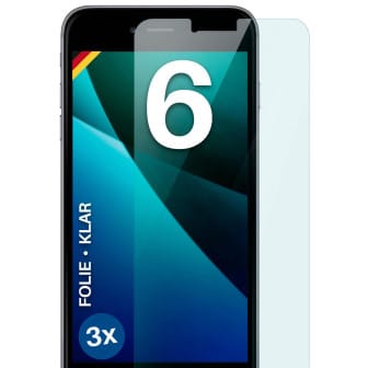 moex FlexProtect iPhone 6 Schutzfolie Klar – 3er Set moex FlexProtect iPhone 6 Schutzfolie Klar – 3er Set