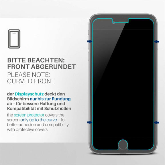 moex FlexProtect iPhone 6 Schutzfolie Klar – Weiteres Produktbild 3