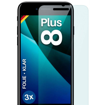 moex FlexProtect iPhone 8 Plus Schutzfolie Klar – 3er Set