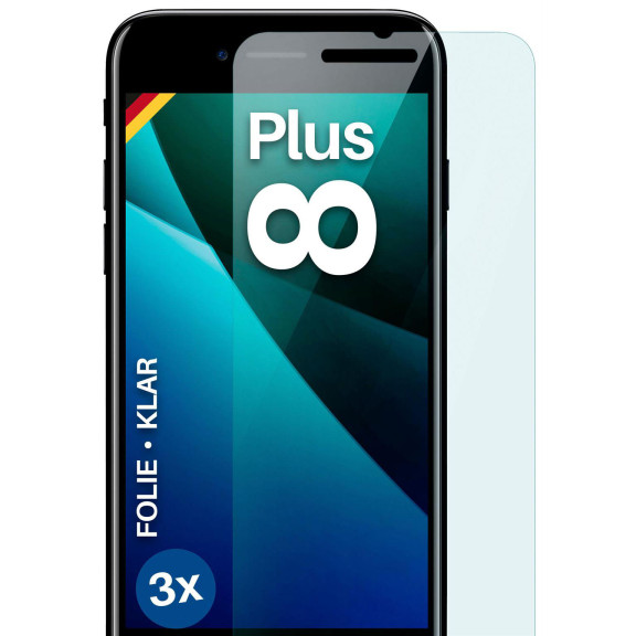 moex FlexProtect iPhone 8 Plus Schutzfolie Klar – Weiteres Produktbild 1