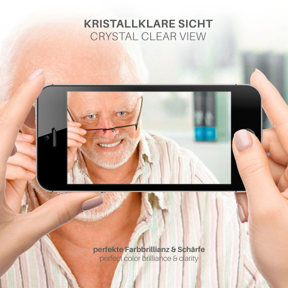 moex FlexProtect iPhone SE (2016) Schutzfolie Klar – Weiteres Produktbild 5