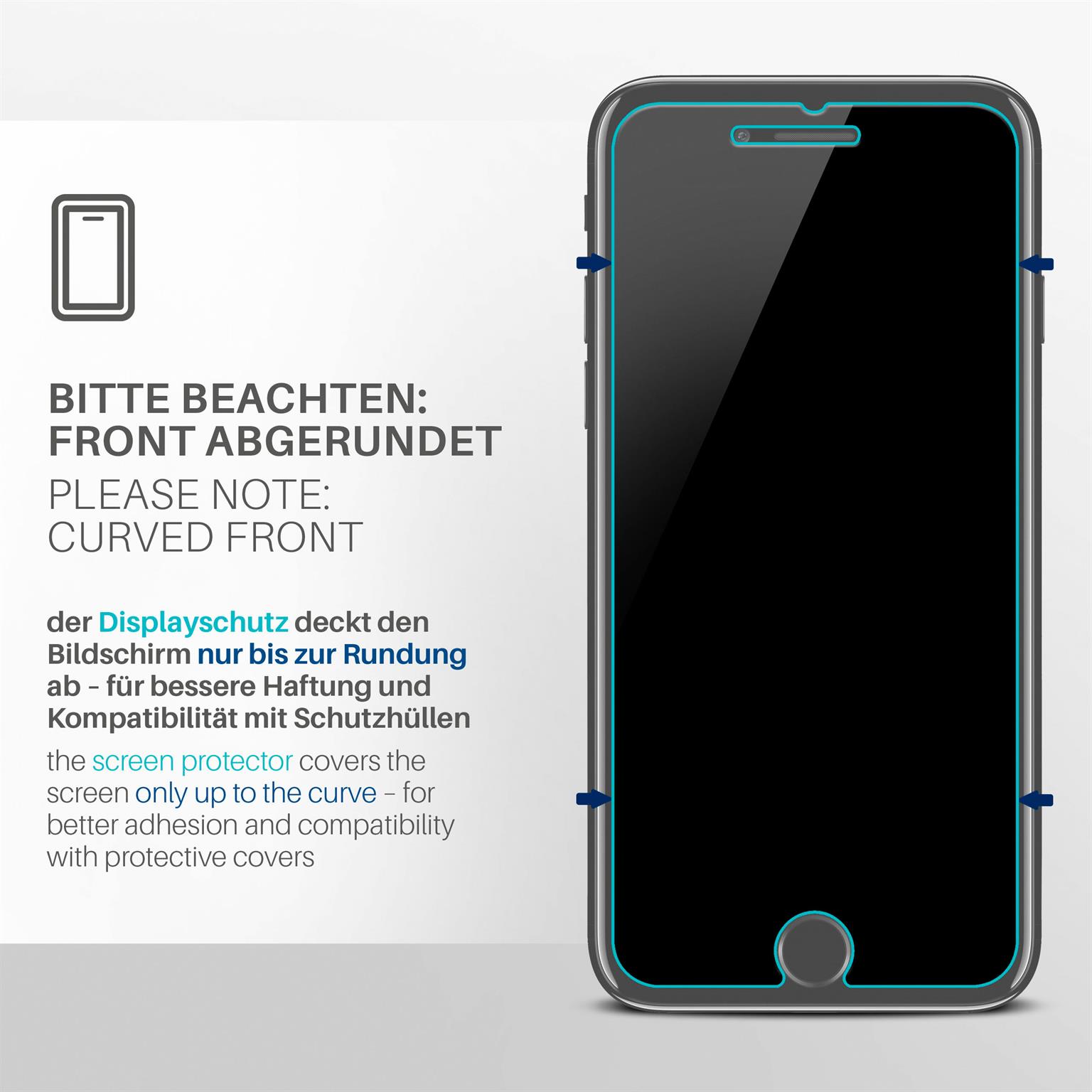 moex FlexProtect iPhone SE (2020) Schutzfolie Klar – Weiteres Produktbild 3 moex FlexProtect iPhone SE (2020) Schutzfolie Klar – Weiteres Produktbild 3