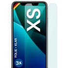 moex FlexProtect iPhone XS Schutzfolie Klar – Weiteres Produktbild 1