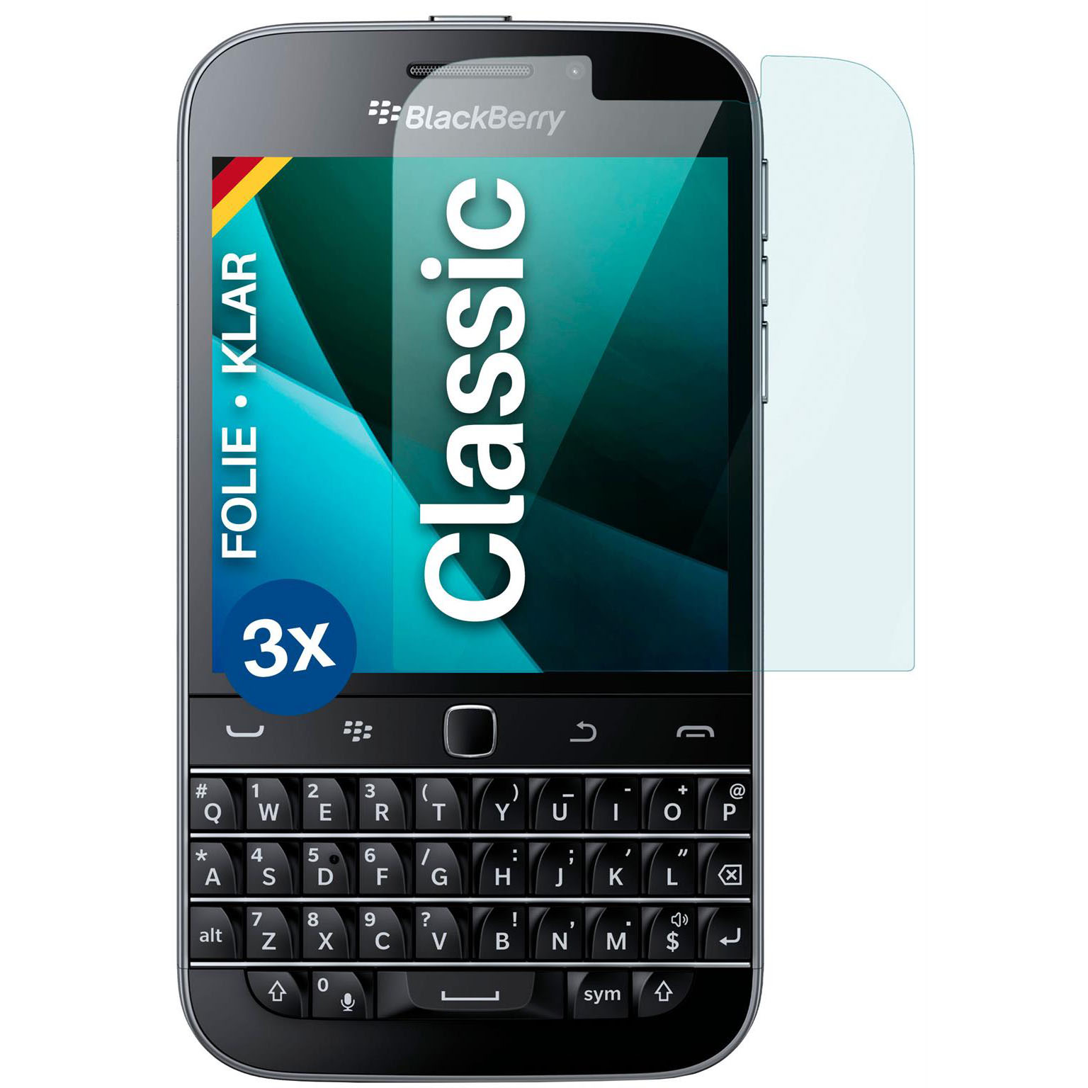 moex FlexProtect BlackBerry Classic Schutzfolie Klar – Weiteres Produktbild 1 moex FlexProtect BlackBerry Classic Schutzfolie Klar – Weiteres Produktbild 1