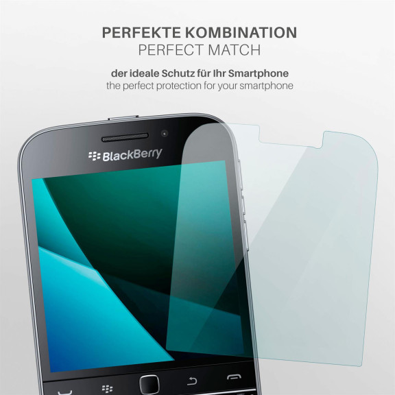 moex FlexProtect BlackBerry Classic Schutzfolie Klar – Weiteres Produktbild 3