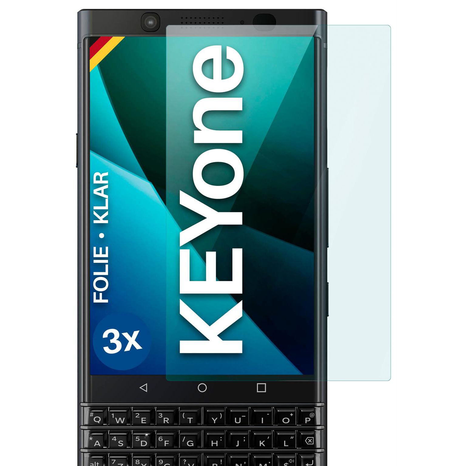 moex FlexProtect BlackBerry KEYone Schutzfolie Klar – undefined