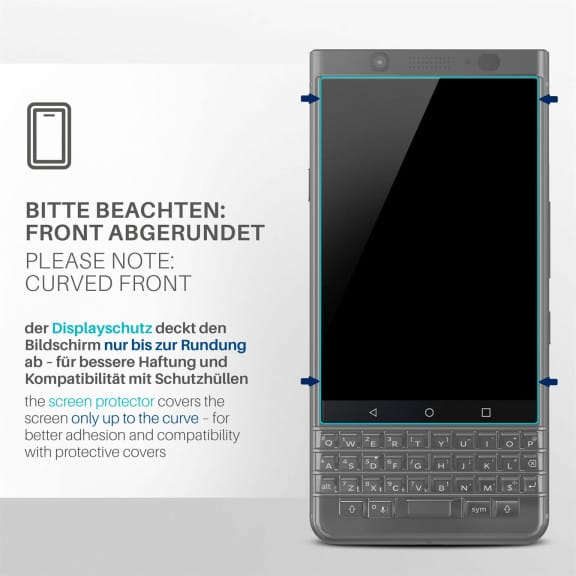 moex FlexProtect BlackBerry KEYone Schutzfolie Klar – Weiteres Produktbild 3 moex FlexProtect BlackBerry KEYone Schutzfolie Klar – Weiteres Produktbild 3
