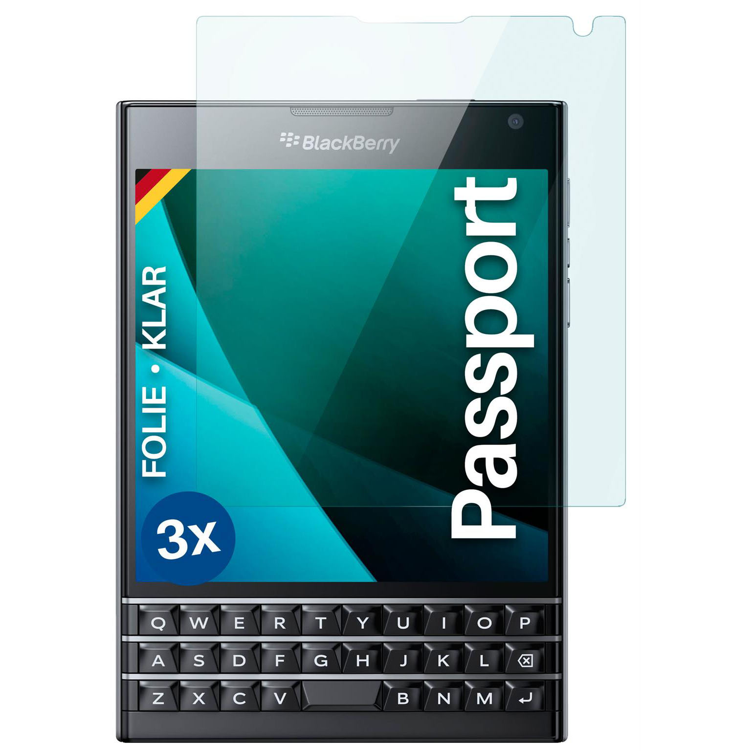 moex FlexProtect BlackBerry Passport Schutzfolie Klar – undefined