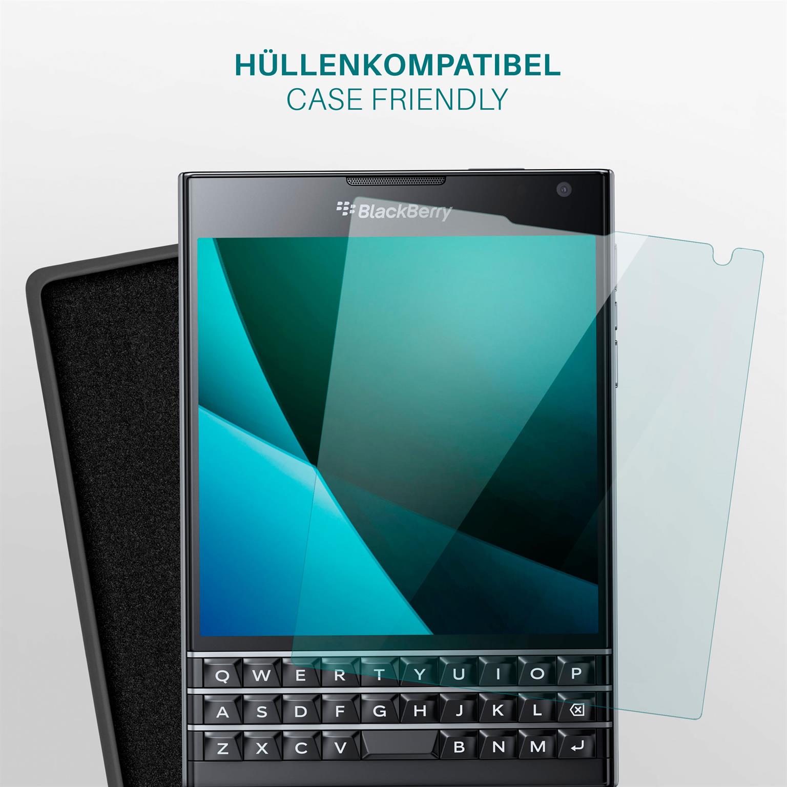 moex FlexProtect BlackBerry Passport Schutzfolie Klar – Weiteres Produktbild 6