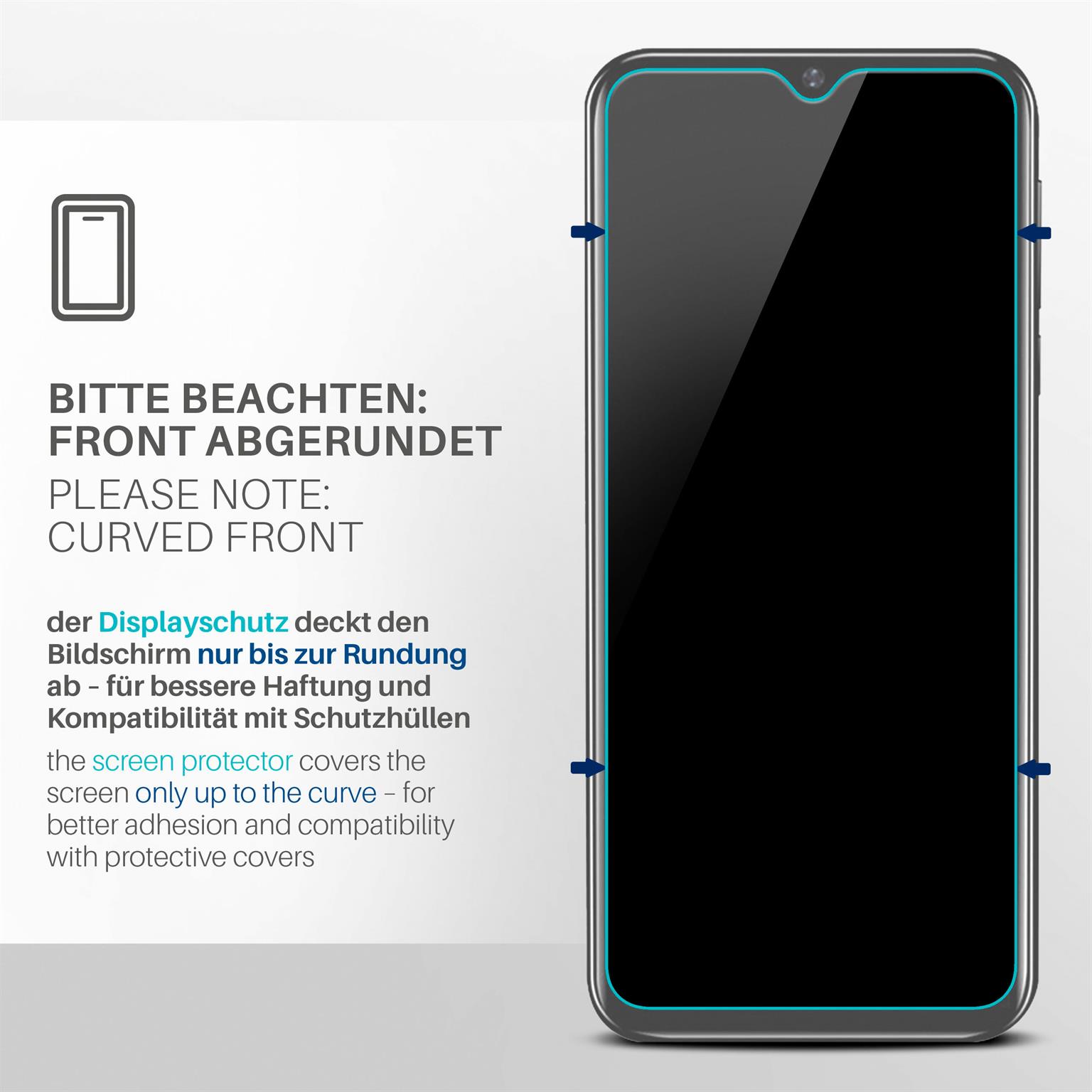 moex FlexProtect Blackview A60 Schutzfolie Klar – Weiteres Produktbild 3