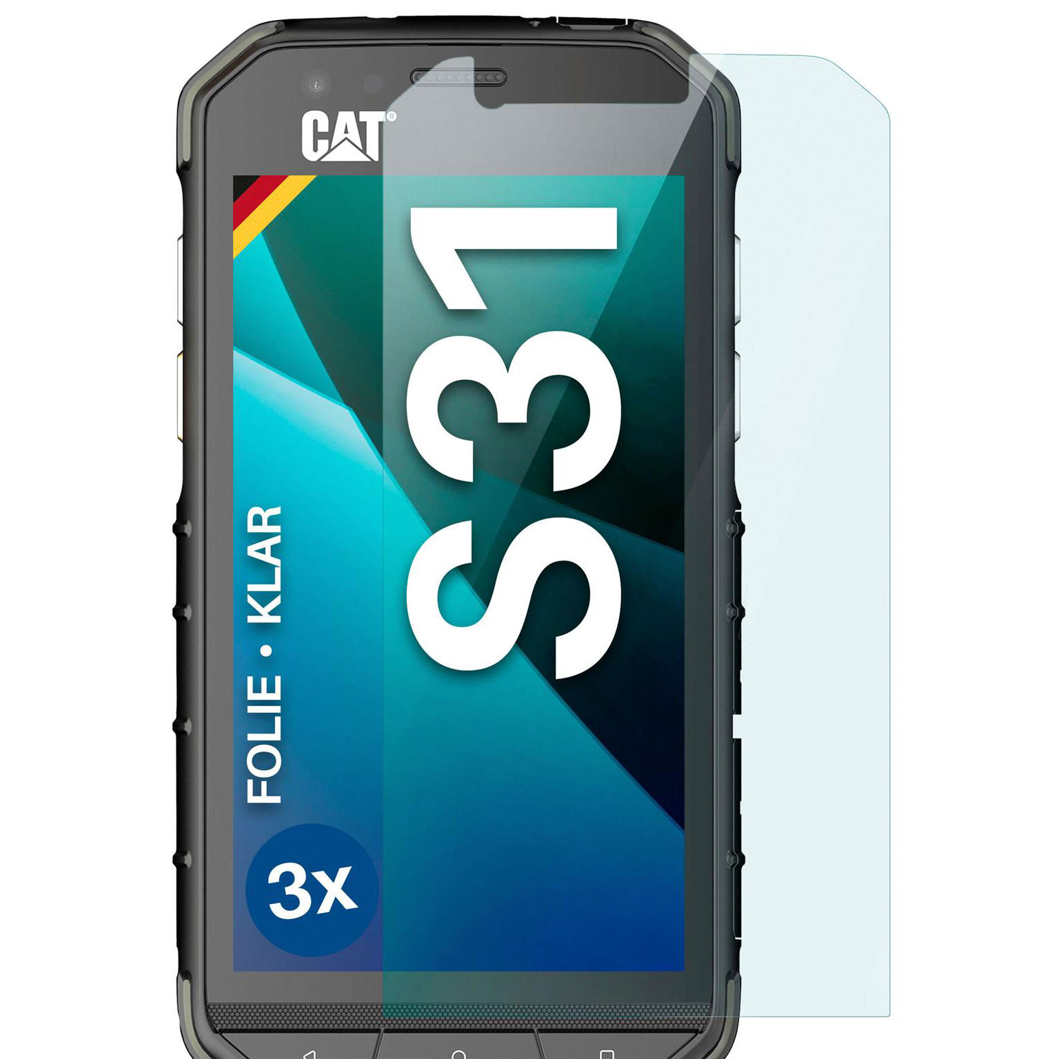 moex FlexProtect CAT S31 Schutzfolie Klar – Weiteres Produktbild 1 moex FlexProtect CAT S31 Schutzfolie Klar – Weiteres Produktbild 1