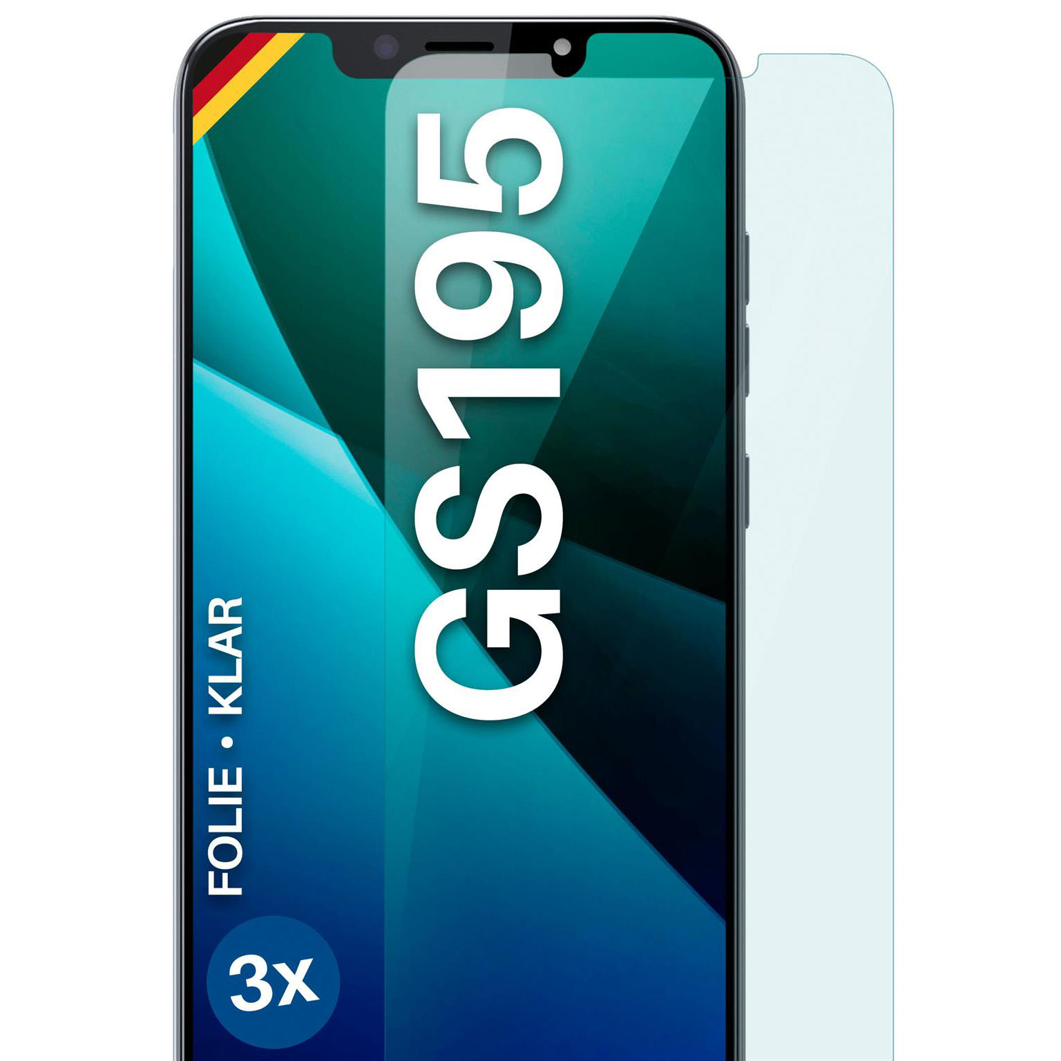 moex FlexProtect Gigaset GS195 Schutzfolie Klar – Weiteres Produktbild 1 moex FlexProtect Gigaset GS195 Schutzfolie Klar – Weiteres Produktbild 1