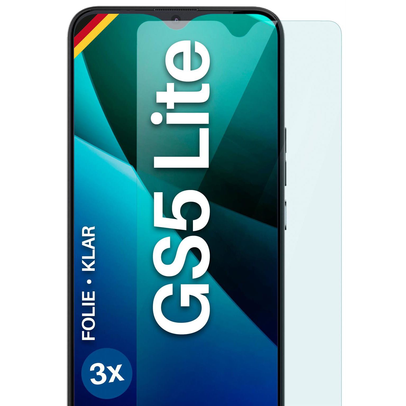 moex FlexProtect Gigaset GS5 Lite Schutzfolie Klar – Weiteres Produktbild 1 moex FlexProtect Gigaset GS5 Lite Schutzfolie Klar – Weiteres Produktbild 1