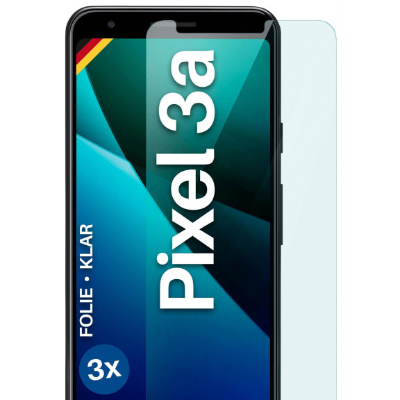 moex FlexProtect Google Pixel 3a Schutzfolie Klar – Weiteres Produktbild 1