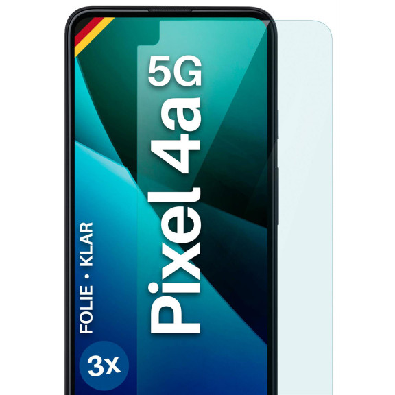 moex FlexProtect Google Pixel 4a 5G Schutzfolie Klar – Weiteres Produktbild 1