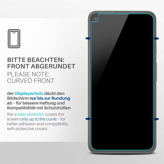 moex FlexProtect Google Pixel 4a 5G Schutzfolie Klar – Weiteres Produktbild 3