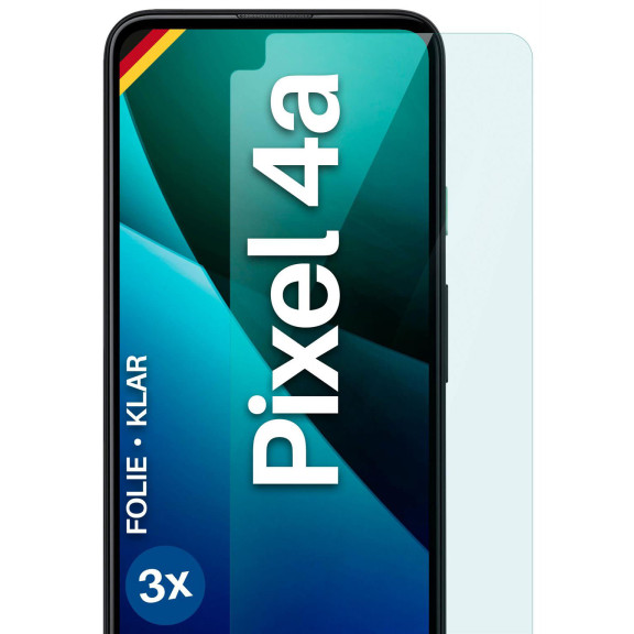 moex FlexProtect Google Pixel 4a Schutzfolie Klar – Weiteres Produktbild 1