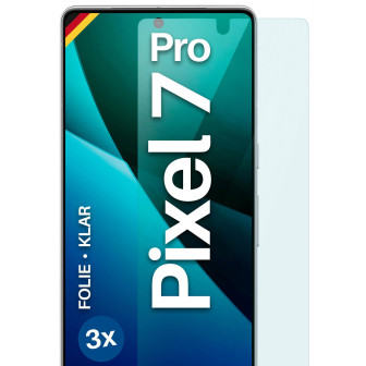 moex FlexProtect Google Pixel 7 Pro Schutzfolie Klar – 3er Set