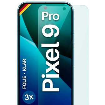 moex FlexProtect Google Pixel 9 Pro Schutzfolie Klar – 3er Set