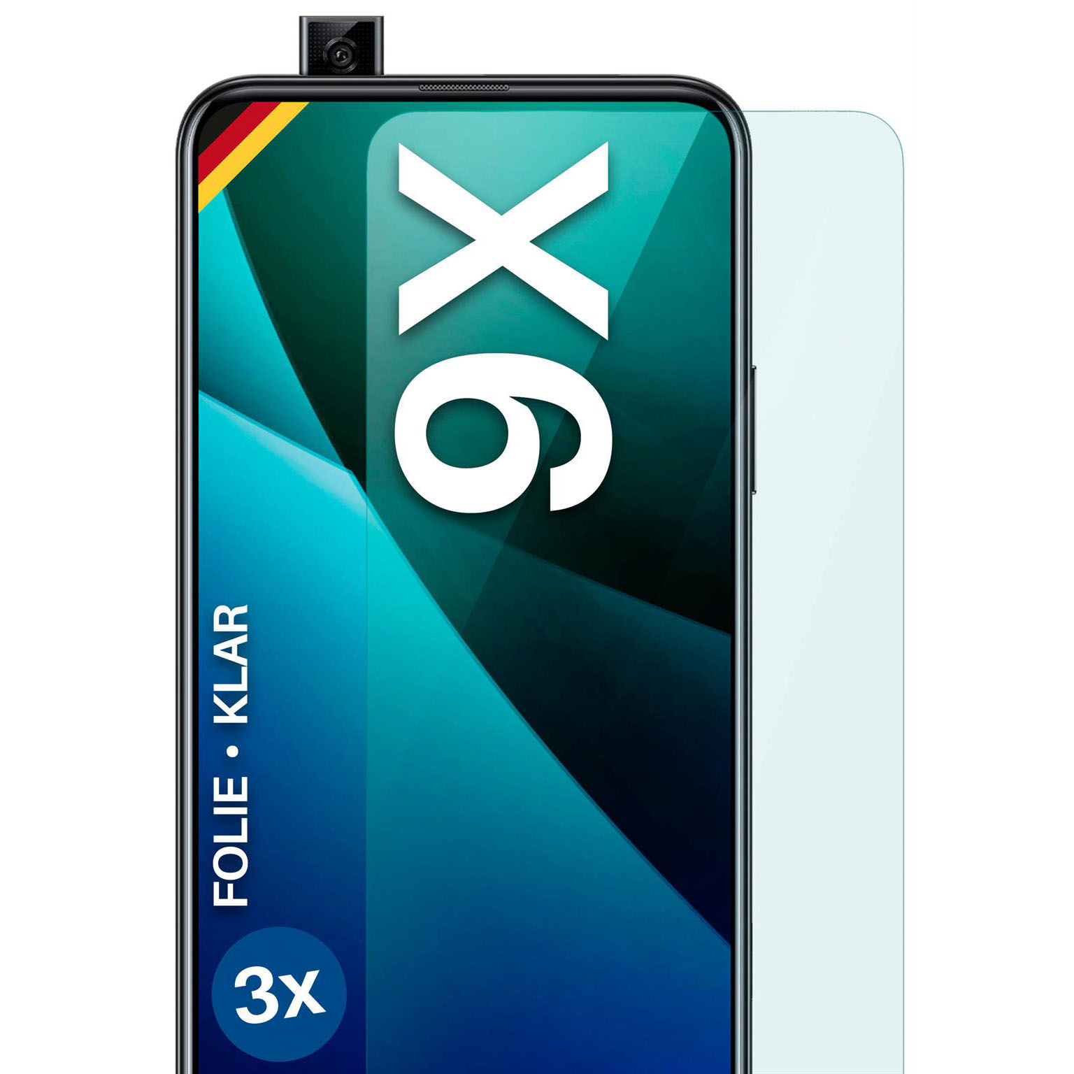 moex FlexProtect Honor 9X Schutzfolie Klar – Weiteres Produktbild 1 moex FlexProtect Honor 9X Schutzfolie Klar – Weiteres Produktbild 1