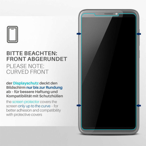 moex FlexProtect HTC Desire 12 Plus Schutzfolie Klar – Weiteres Produktbild 3