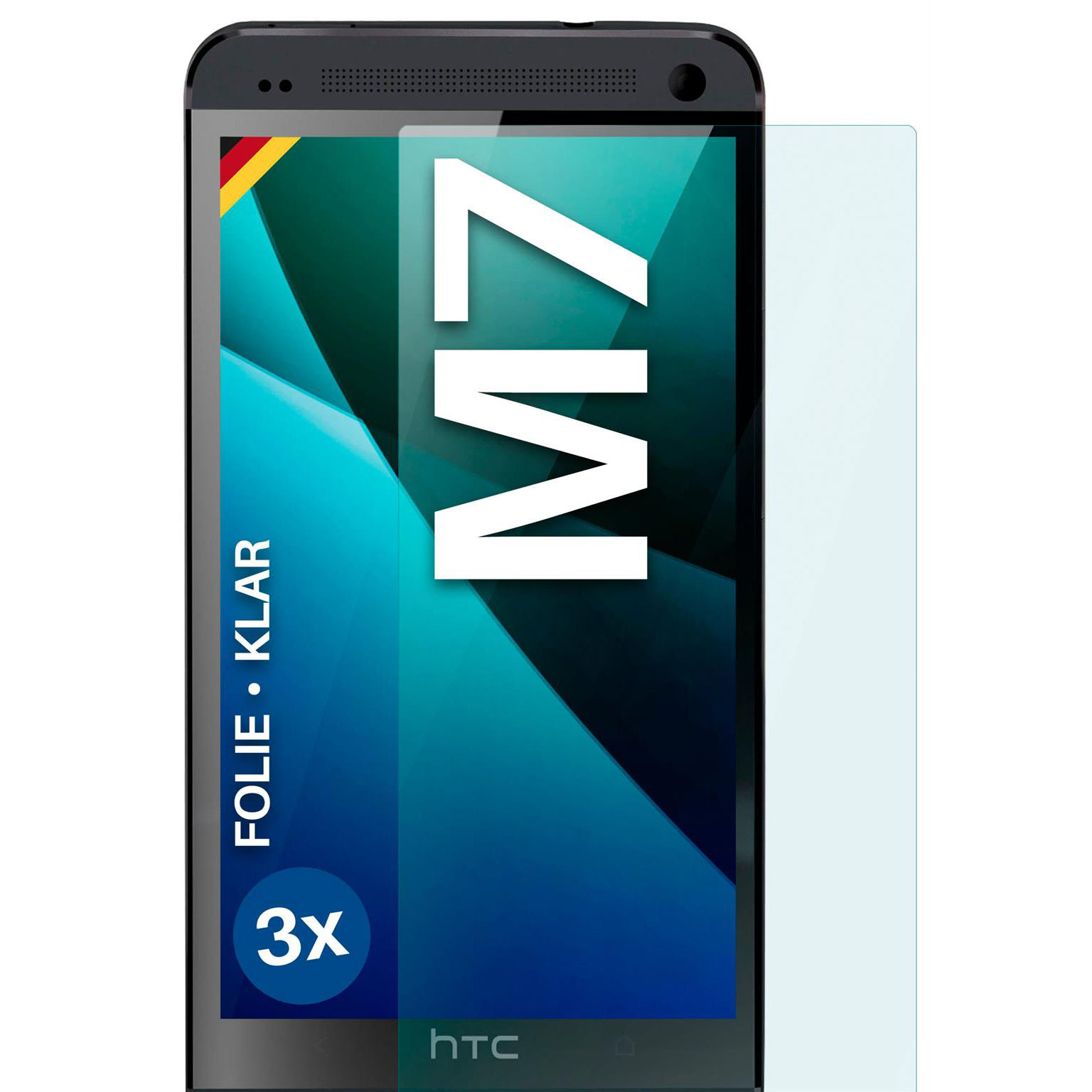 moex FlexProtect HTC One M7 Schutzfolie Klar – Weiteres Produktbild 1 moex FlexProtect HTC One M7 Schutzfolie Klar – Weiteres Produktbild 1