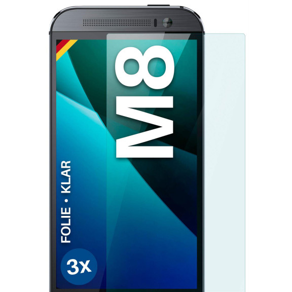 moex FlexProtect HTC One M8 Schutzfolie Klar – Weiteres Produktbild 1