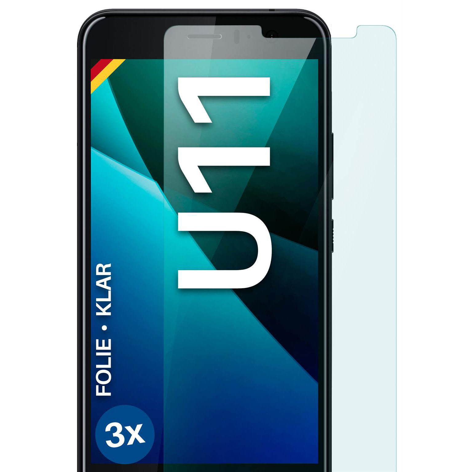 moex FlexProtect HTC U11 Schutzfolie Klar – Weiteres Produktbild 1 moex FlexProtect HTC U11 Schutzfolie Klar – Weiteres Produktbild 1
