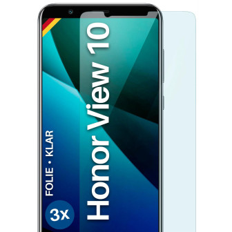 moex FlexProtect Huawei Honor View 10 Schutzfolie Klar – 3er Set