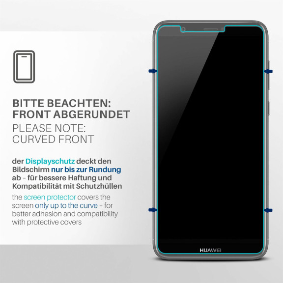moex FlexProtect Huawei P smart (2017) Schutzfolie Klar – Weiteres Produktbild 3