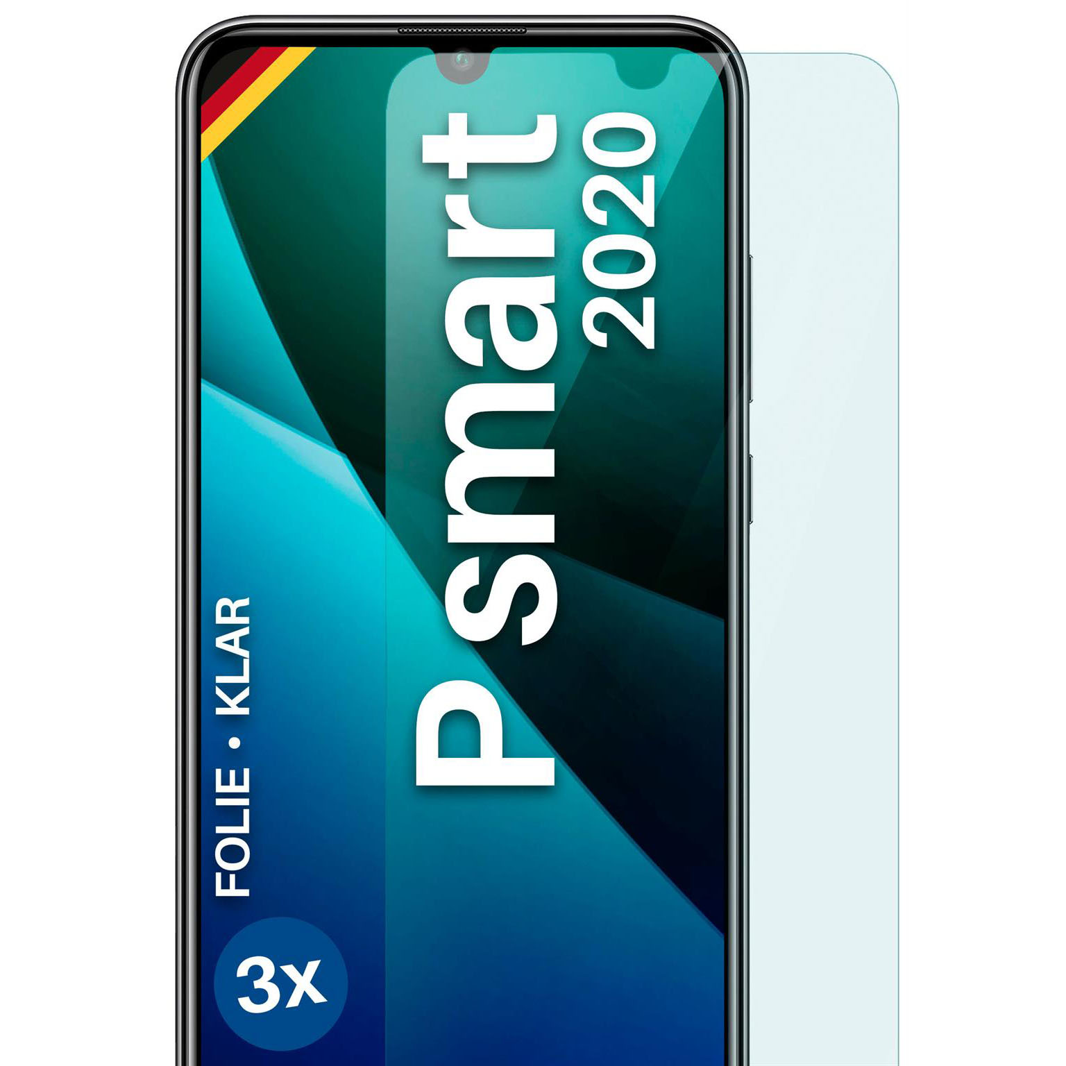 moex FlexProtect Huawei P smart 2020 Schutzfolie Klar – Weiteres Produktbild 1 moex FlexProtect Huawei P smart 2020 Schutzfolie Klar – Weiteres Produktbild 1