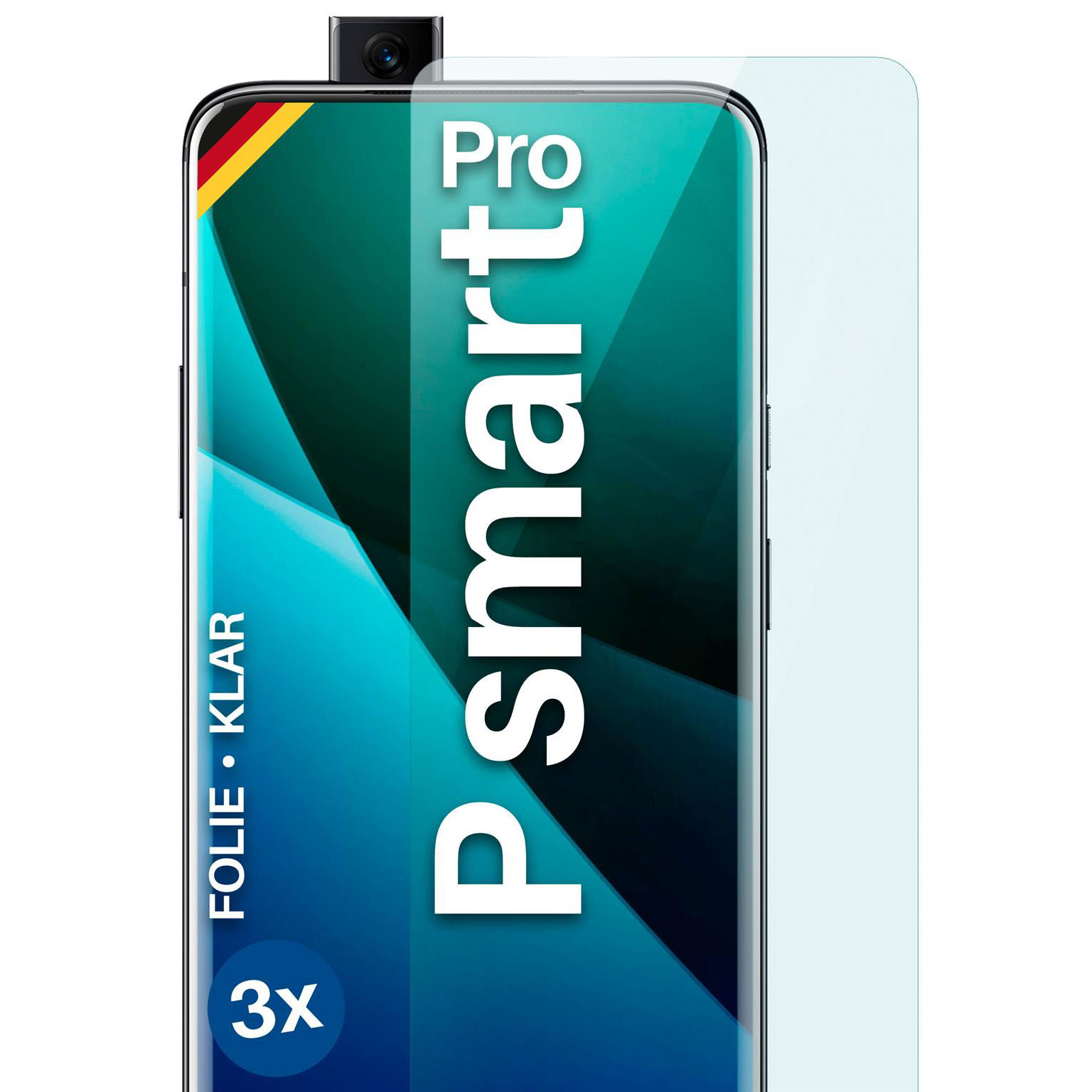 moex FlexProtect Huawei P smart Pro Schutzfolie Klar – Weiteres Produktbild 1 moex FlexProtect Huawei P smart Pro Schutzfolie Klar – Weiteres Produktbild 1