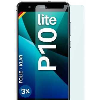 moex FlexProtect Huawei P10 Lite Schutzfolie Klar – 3er Set