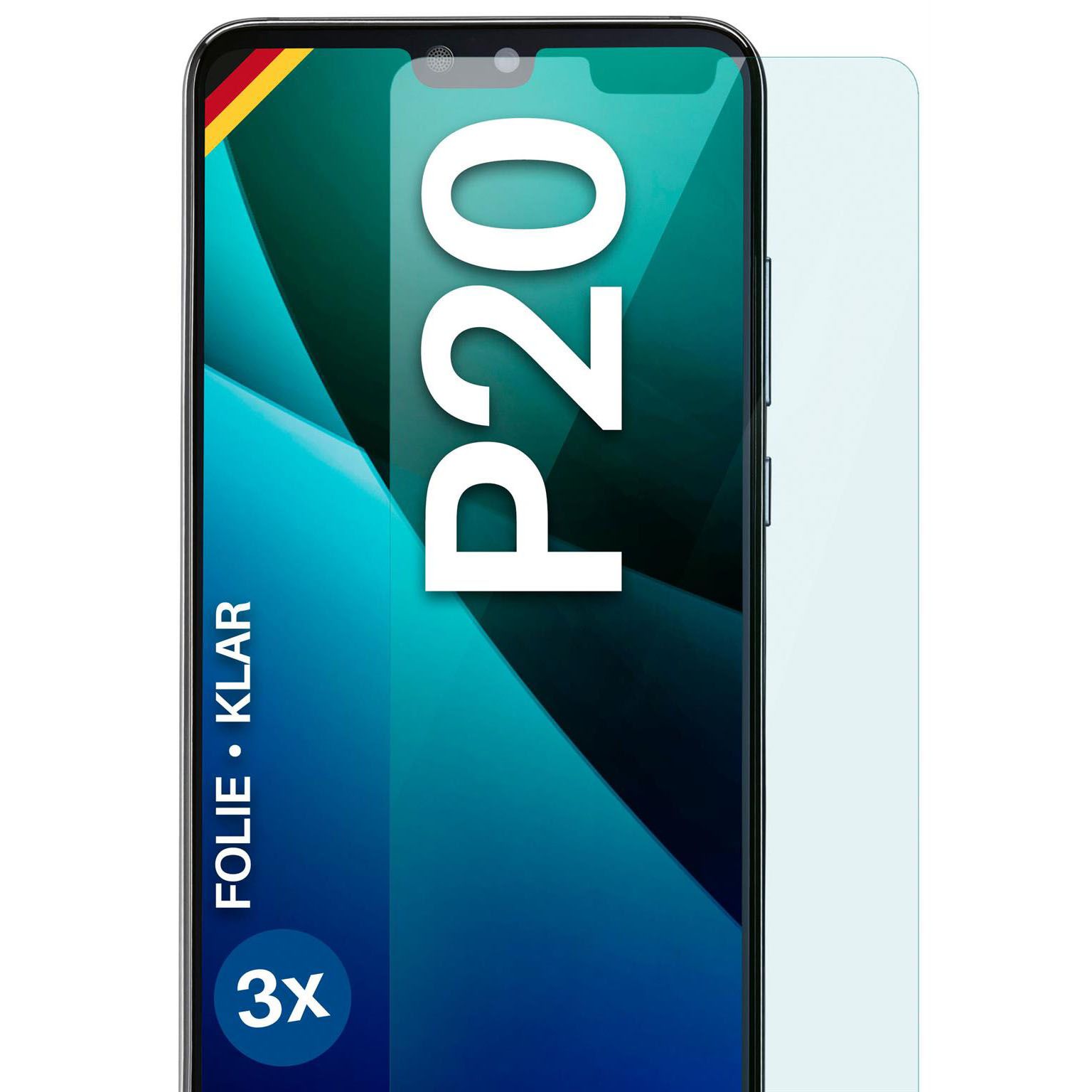 moex FlexProtect Huawei P20 Schutzfolie Klar – Weiteres Produktbild 1 moex FlexProtect Huawei P20 Schutzfolie Klar – Weiteres Produktbild 1