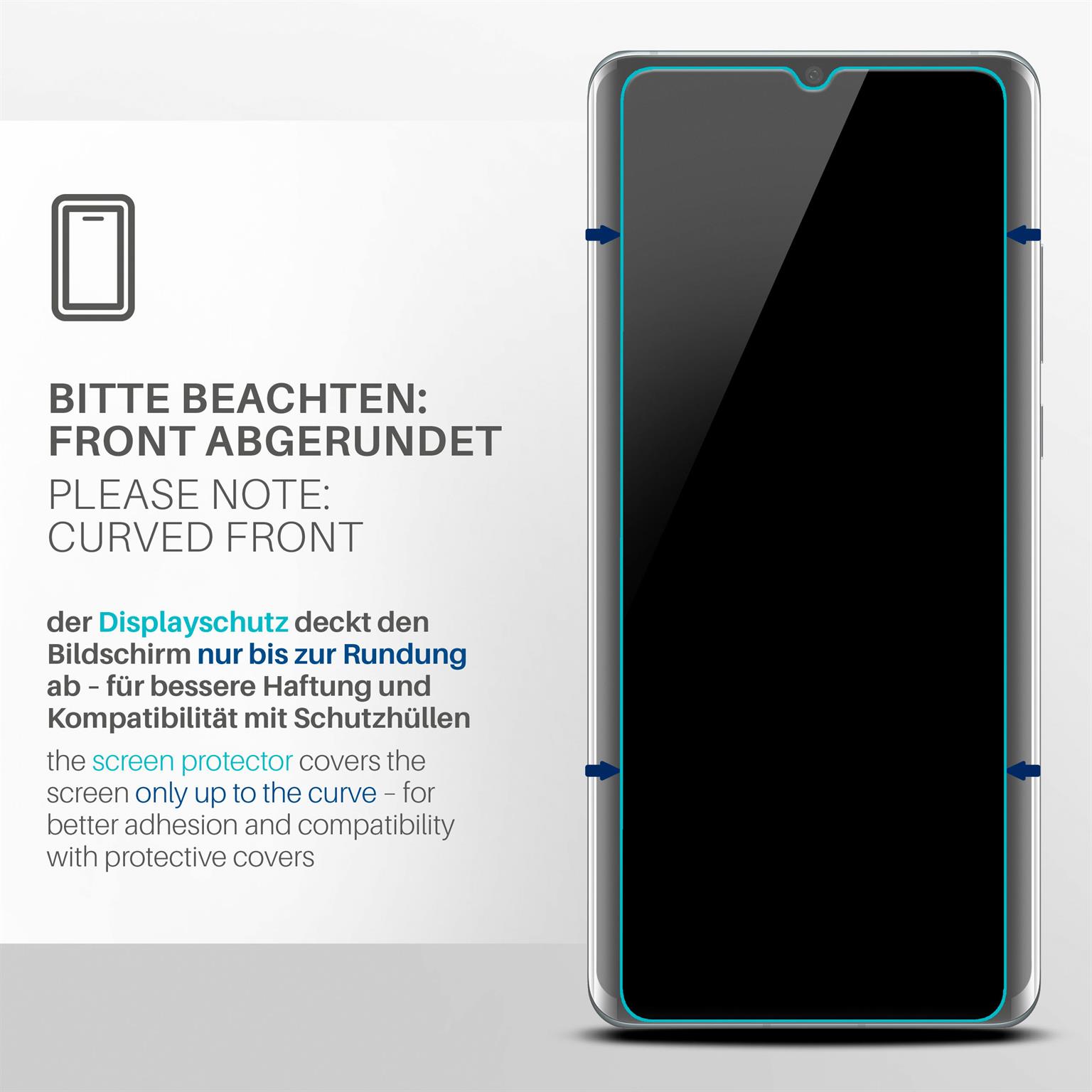 moex FlexProtect Huawei P30 Pro Schutzfolie Klar – Weiteres Produktbild 3