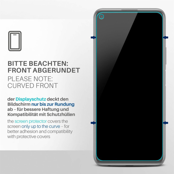 moex FlexProtect Huawei P40 Lite 5G Schutzfolie Klar – Weiteres Produktbild 3