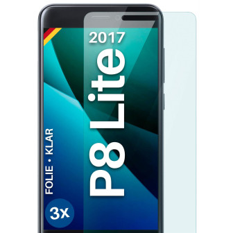 moex FlexProtect Huawei P8 Lite 2017 Schutzfolie Klar – 3er Set moex FlexProtect Huawei P8 Lite 2017 Schutzfolie Klar – 3er Set