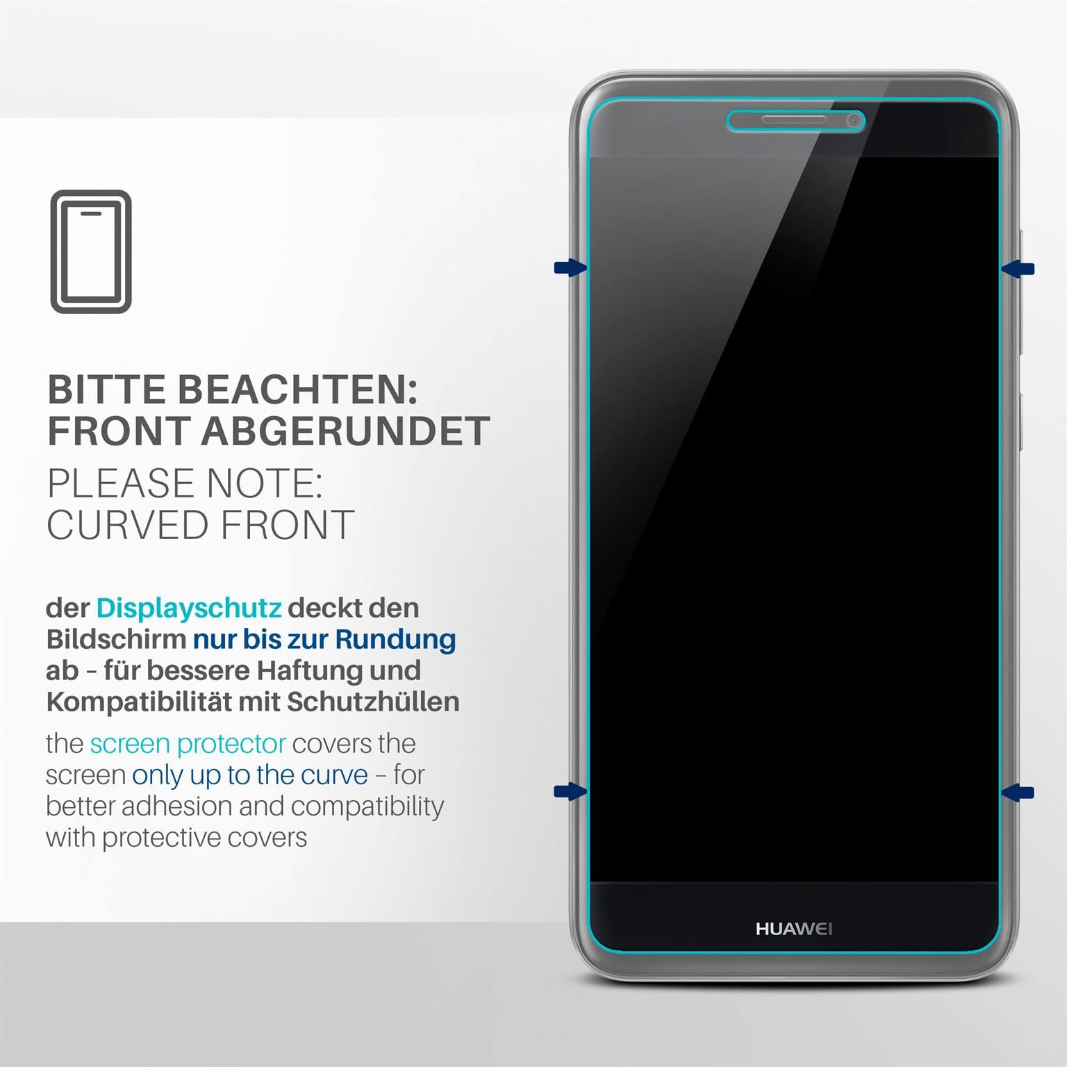 moex FlexProtect Huawei P8 Lite 2017 Schutzfolie Klar – Weiteres Produktbild 3 moex FlexProtect Huawei P8 Lite 2017 Schutzfolie Klar – Weiteres Produktbild 3