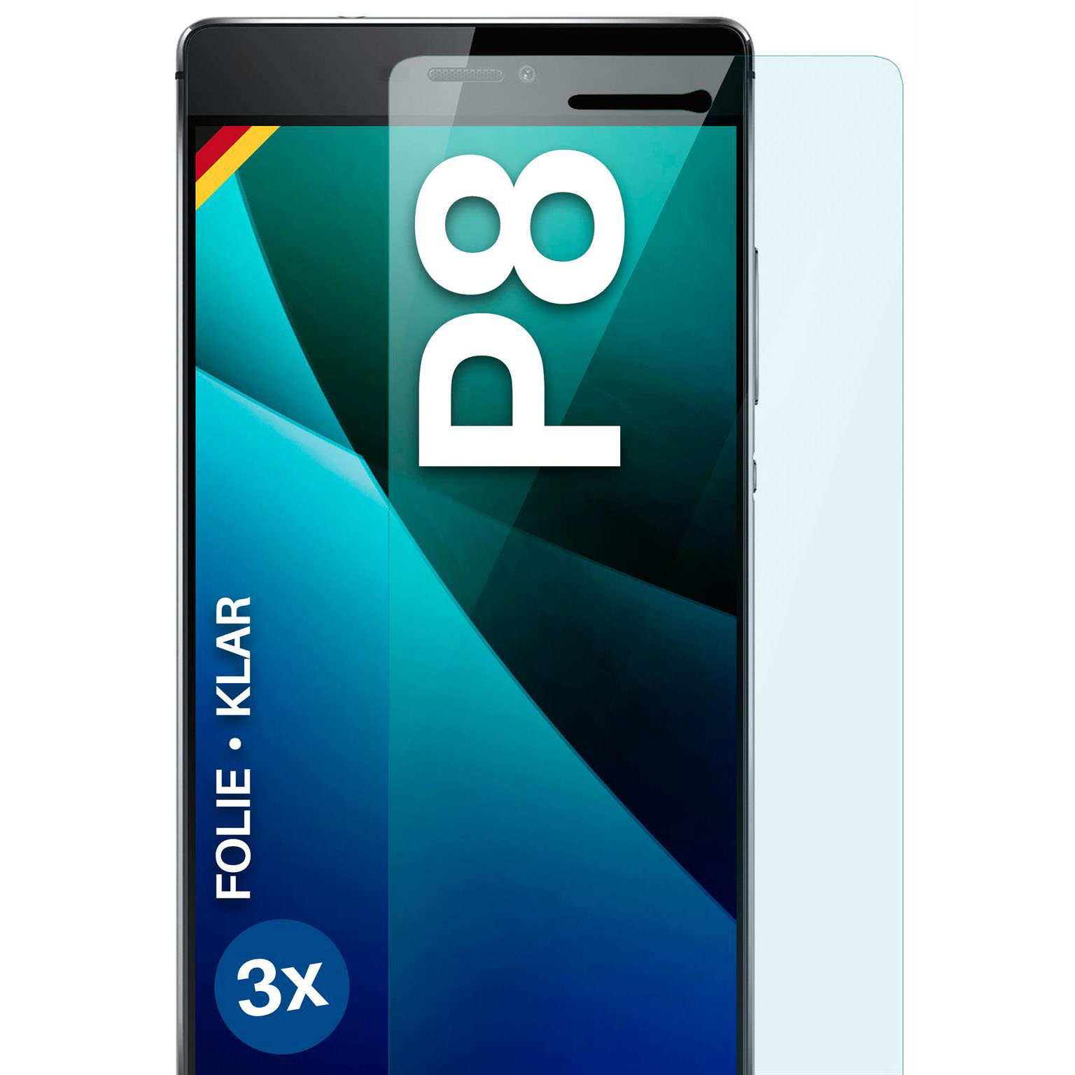 moex FlexProtect Huawei P8 Schutzfolie Klar – undefined