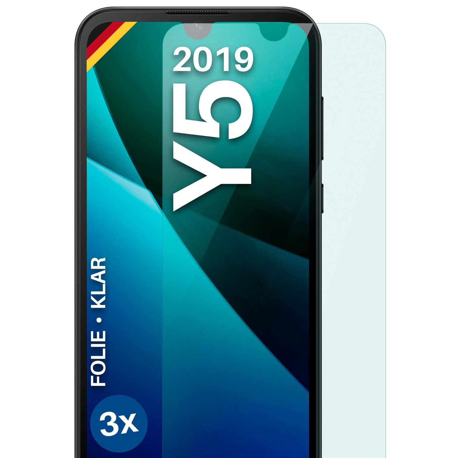 moex FlexProtect Huawei Y5 (2019) Schutzfolie Klar – Weiteres Produktbild 1 moex FlexProtect Huawei Y5 (2019) Schutzfolie Klar – Weiteres Produktbild 1