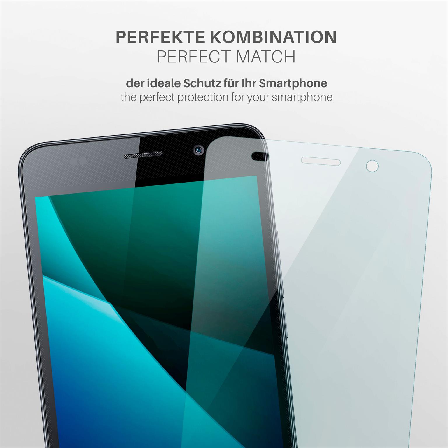 moex FlexProtect Huawei Y6 (2015) Schutzfolie Klar – Weiteres Produktbild 3