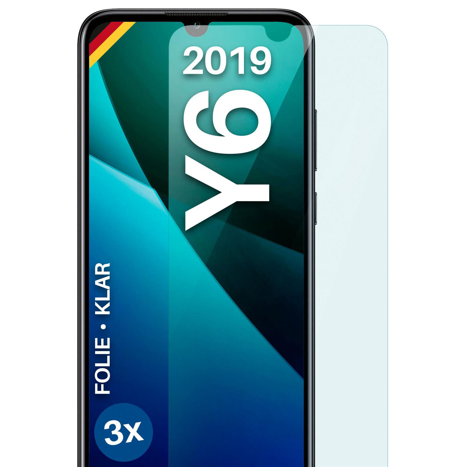 moex FlexProtect Huawei Y6 (2019) Schutzfolie Klar – Weiteres Produktbild 1 moex FlexProtect Huawei Y6 (2019) Schutzfolie Klar – Weiteres Produktbild 1