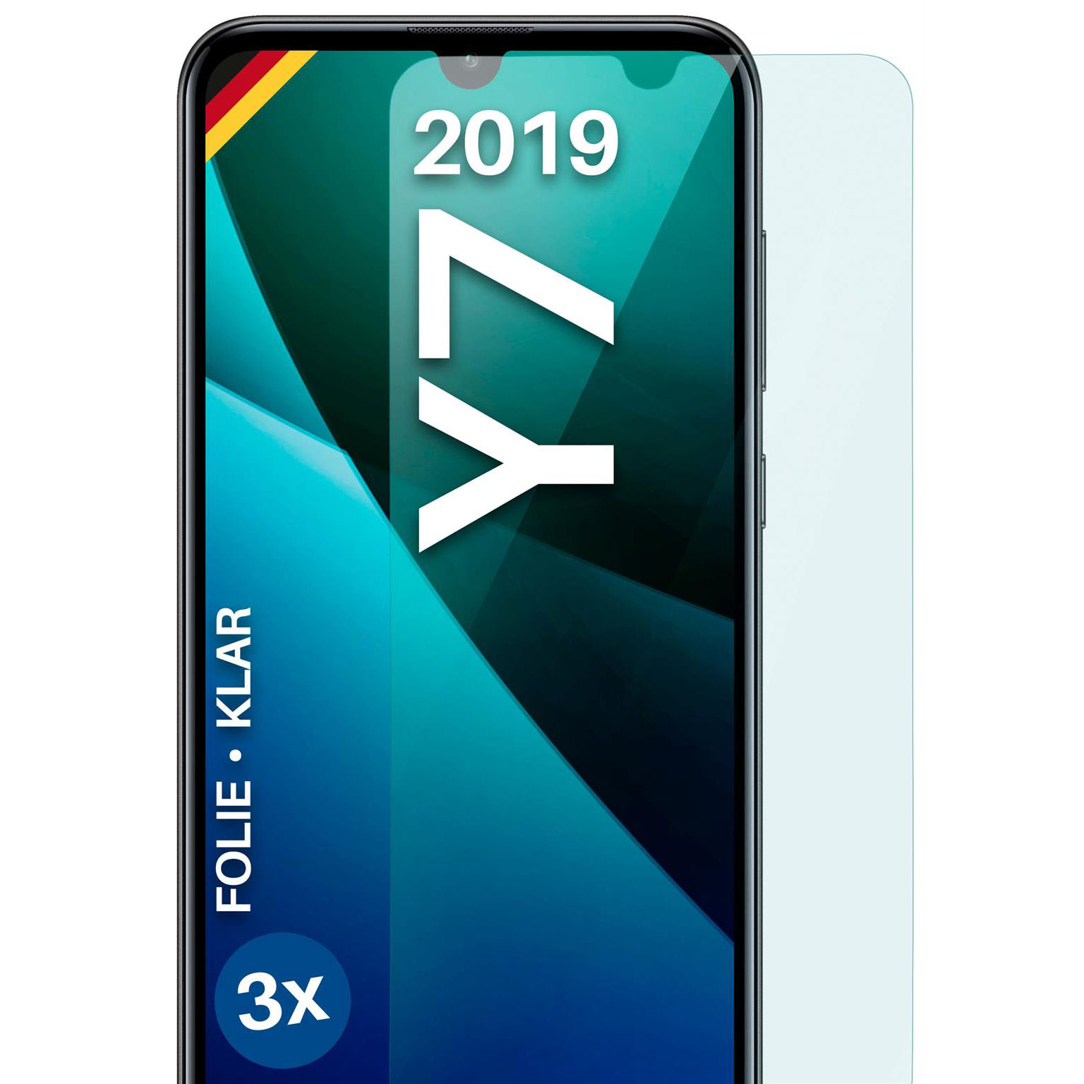 moex FlexProtect Huawei Y7 (2019) Schutzfolie Klar – undefined