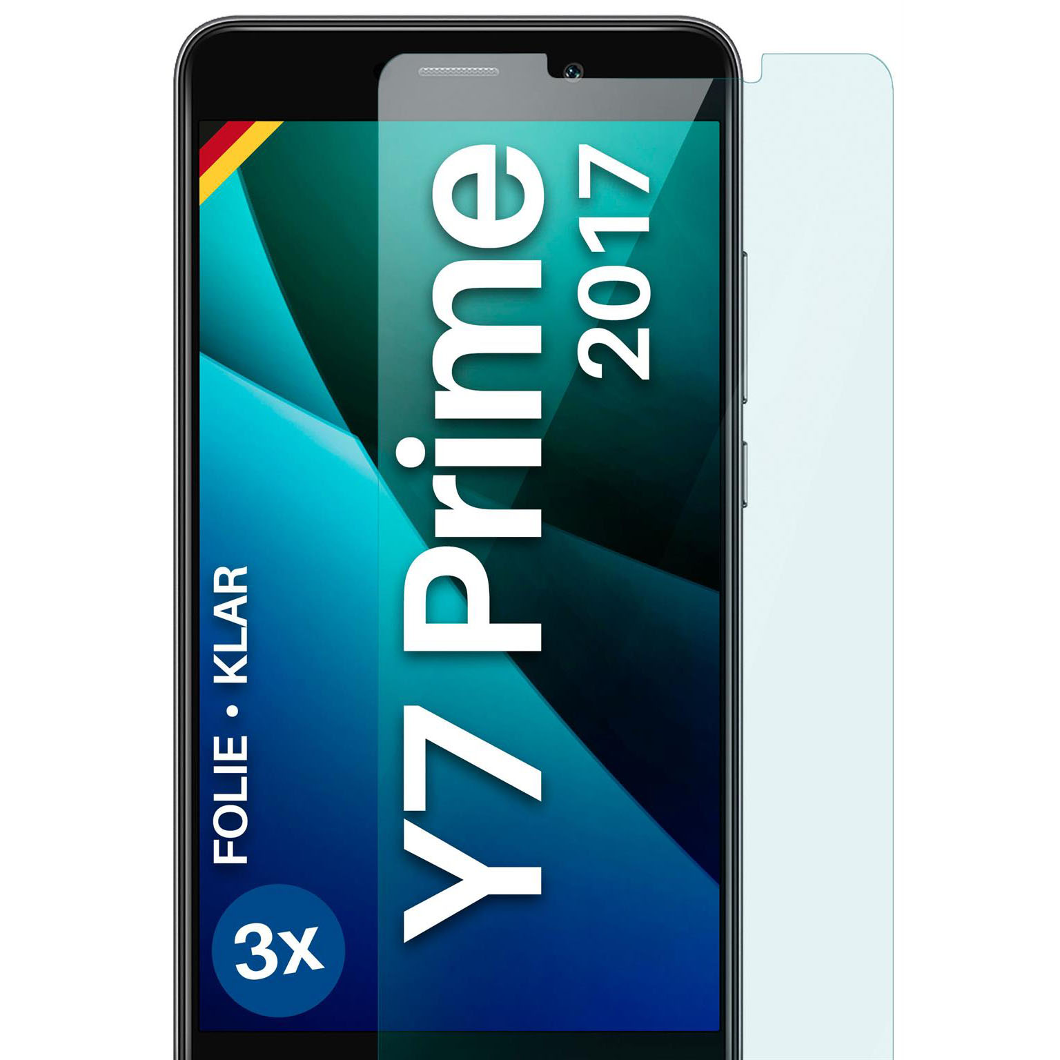 moex FlexProtect Huawei Y7 Prime (2017) Schutzfolie Klar – undefined
