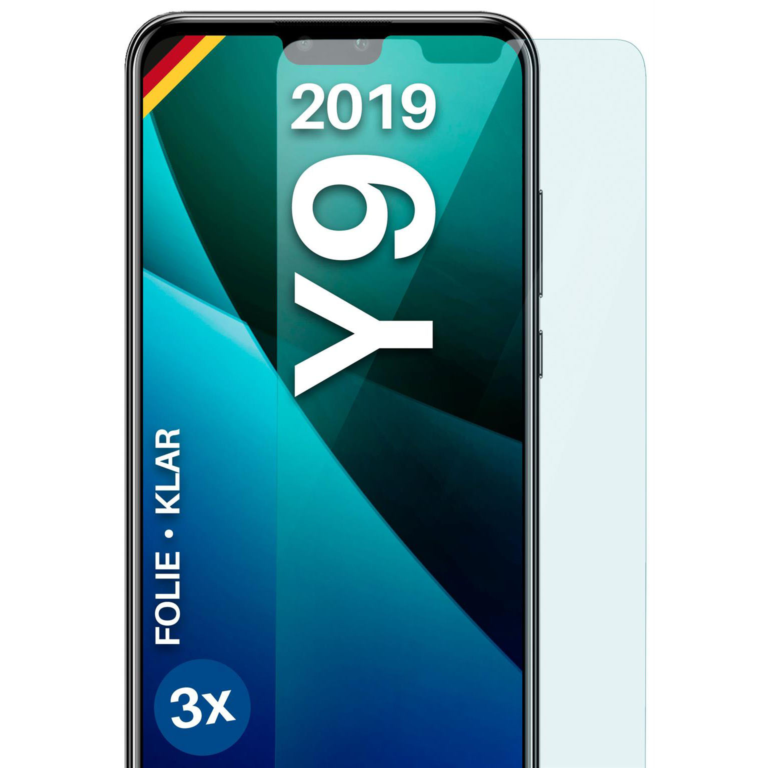 moex FlexProtect Huawei Y9 (2019) Schutzfolie Klar – Weiteres Produktbild 1 moex FlexProtect Huawei Y9 (2019) Schutzfolie Klar – Weiteres Produktbild 1