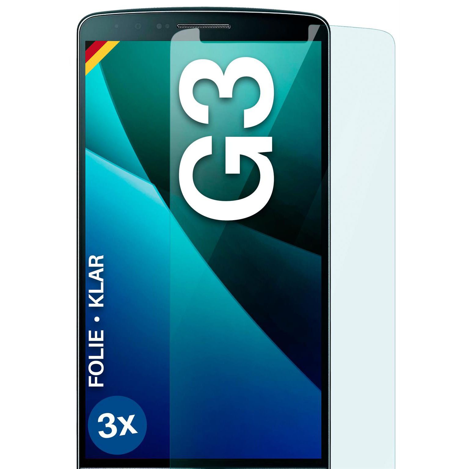 moex FlexProtect LG G3 Schutzfolie Klar – Weiteres Produktbild 1 moex FlexProtect LG G3 Schutzfolie Klar – Weiteres Produktbild 1