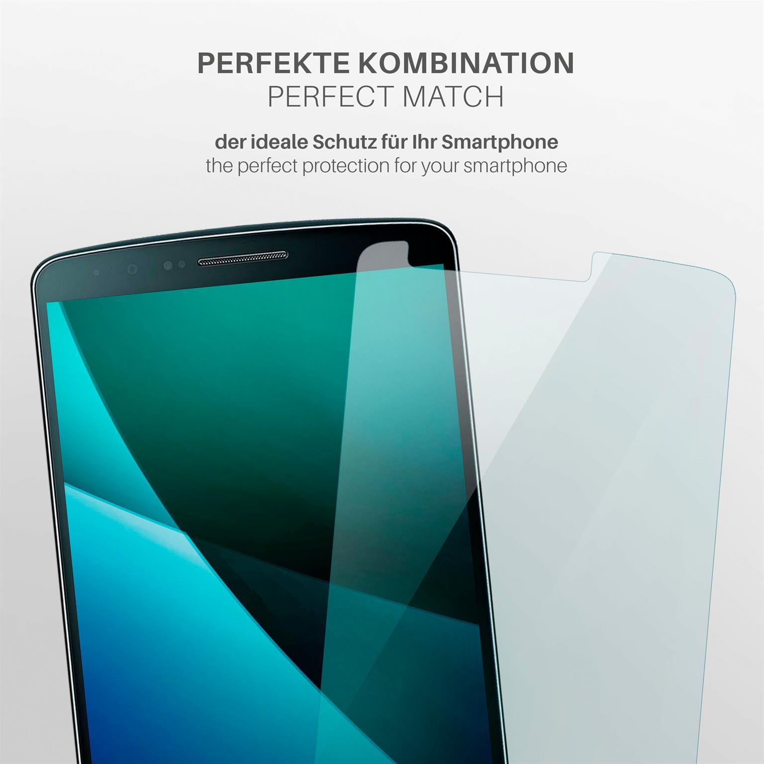 moex FlexProtect LG G3 Schutzfolie Klar – Weiteres Produktbild 2